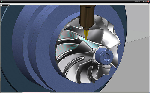 impeller machining