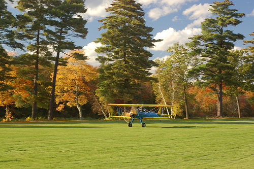 Open Home, Globe War II re-enactment, and auto & airplane museum at Collings Foundation, Stow MA